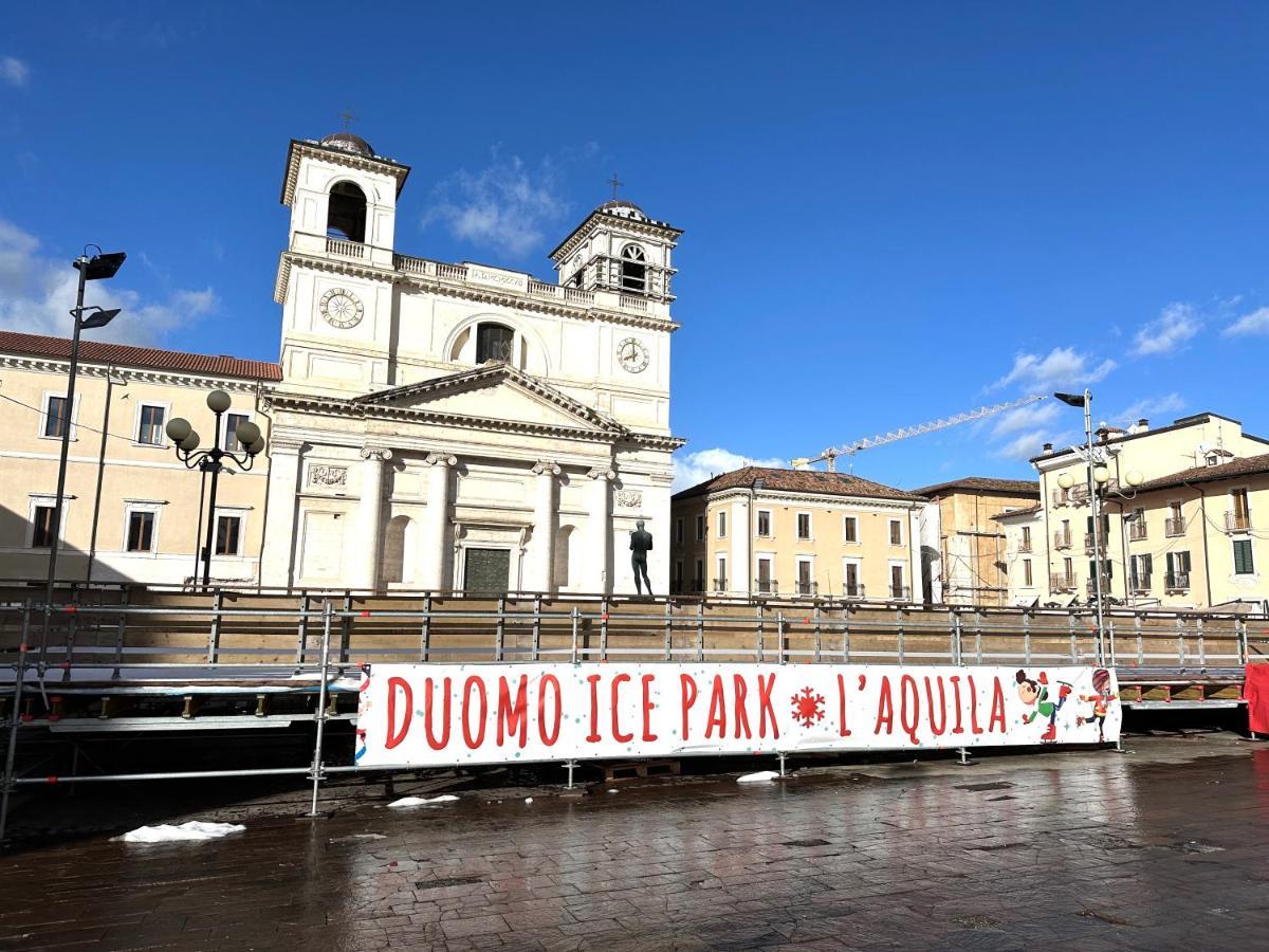 Dimora Del Sole - Intero Appartamento LʼAquila Exterior foto